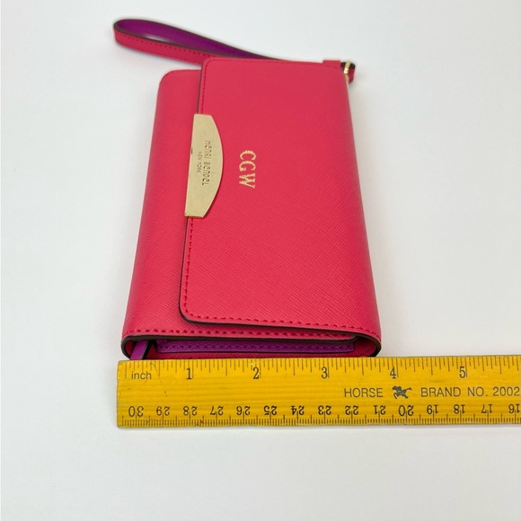 Henri Bendel Vibrant Pink Wristlet - Picture 12 of 12
